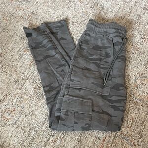 Alphalete Gray Camo Track Pants